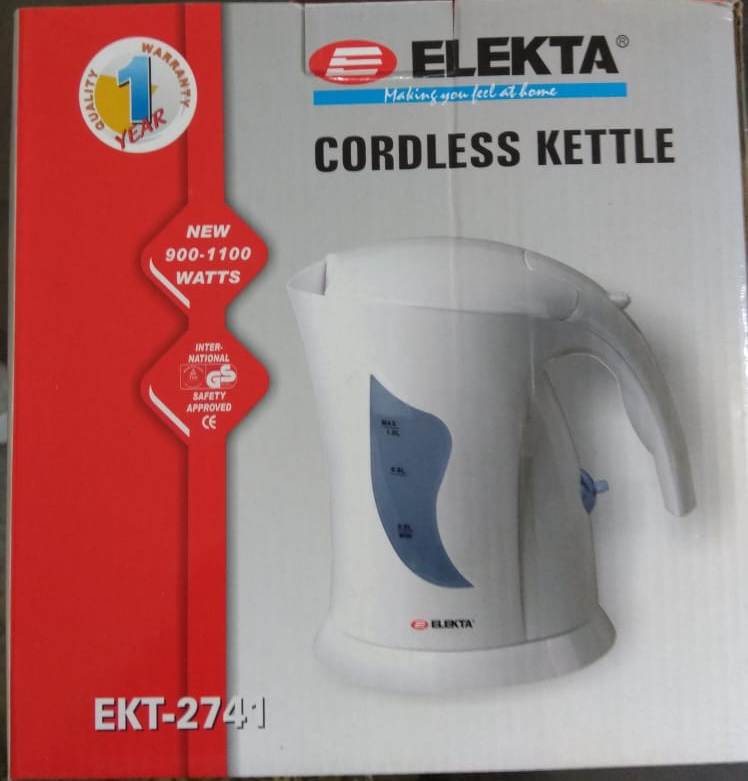 CORDLESS TEA KETTLE ON 70% TRS